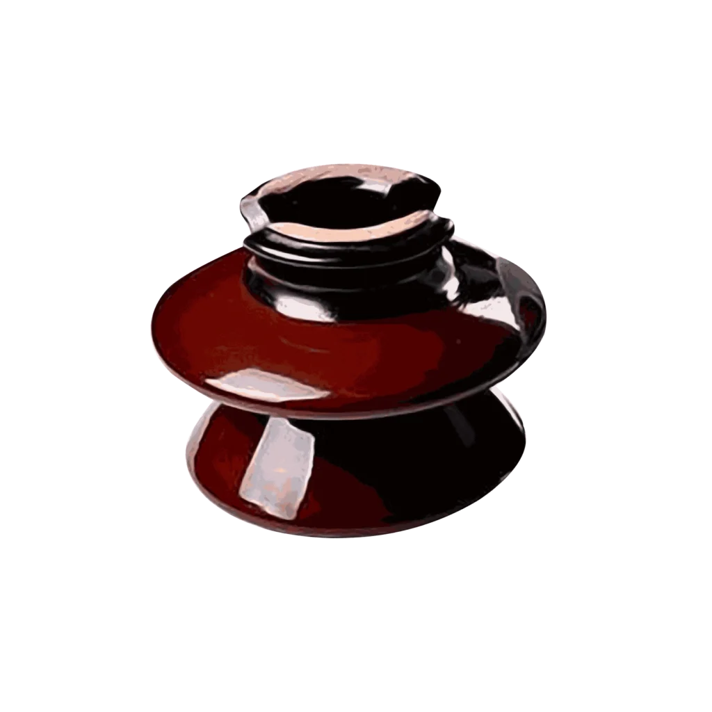 Aislador de porcelana