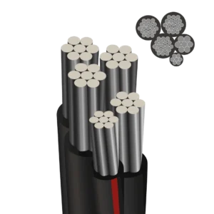 CABLE AUTOPORTANTE CAAI 3X70+1X25+NA50MM2