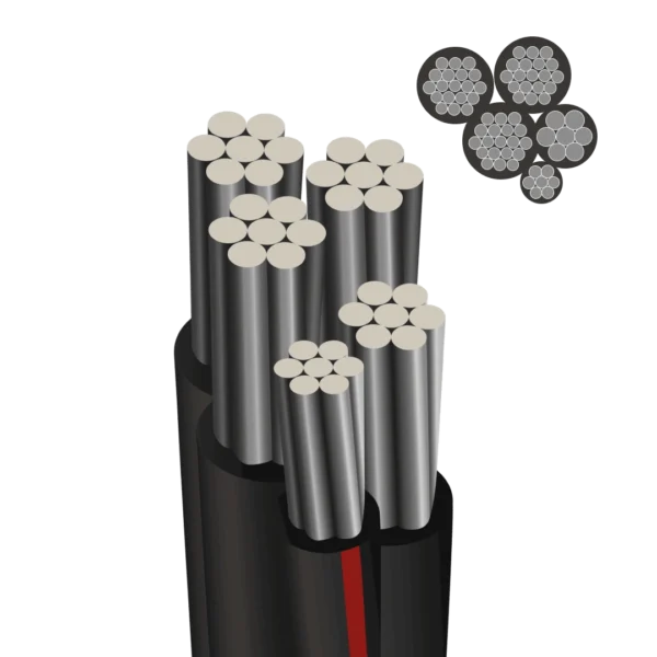 CABLE AUTOPORTANTE CAAI 3X70+1X25+NA50MM2