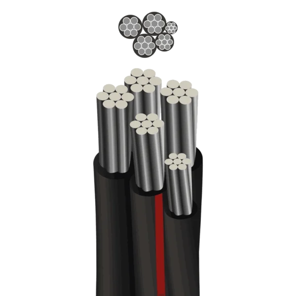 CABLE AUTOPORTANTE CAAI 3X35+1X16+NA25MM2