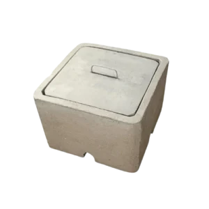 CAJA DE REGISTRO CONCRETO 40X40 PARA POZO TIERRA