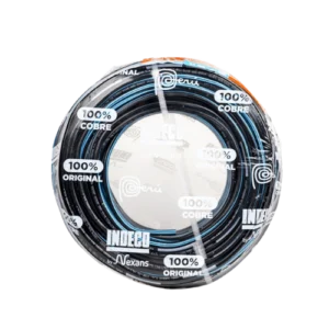 CONDUCTOR ELECTRICO 500V VULCANIZADO 2X16AWG NEGRO NLT PC